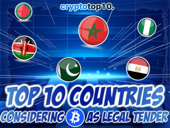 Top 10 Countries Considering Bitcoin as Legal Tender